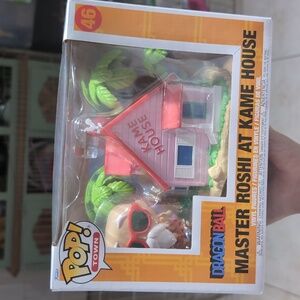 Funko POP! Town Anime Dragon Ball Deluxe Master Roshi at Kame House Figure #46!